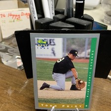 1993 Classic Best Todd Pridy Kane County Cougars #112