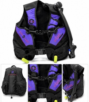 Aqua Lung Elan RDS BCD Size Medium Scuba Diving Buoyancy Compensator