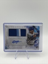 2019 Topps Inception Ryan O'Hearn Patch Auto RC Rookie 176/199 Royals