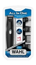 New/Open Box, WAHL All-In-One Rechargeable Trimmer/Grooming Kit. Model 9685-200W