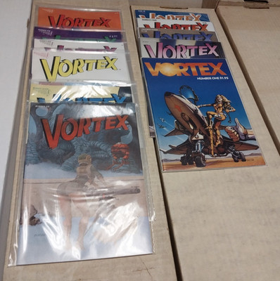 Vortex Comics 1-11 (Storm King Comics) Mike Sizemore New in Coverings