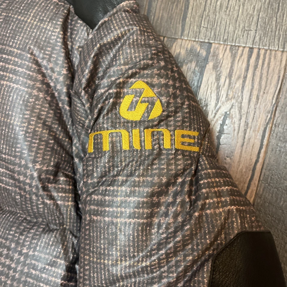 Chaqueta Hinchada Mine 77 Gore-Tex Unisex Mediana-Marrón Príncipe de Gales Color Nueva Con Etiquetas Foto 2 de 4