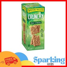 Oats 'N Honey Crunchy Granola Bars - 98-Count Family Snack Pack, 16g Whole Grain