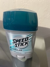 3 Pack Speed Stick Regular Light Deodorant Full Size 1.8oz