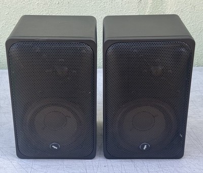 Braun AG L200 / 8 SPEAKERS (PAIR) 8 ohm Black Made in Germany USED