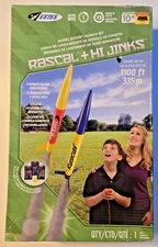 Estes, Rascal & Hi Jinks, Model Rocket Launch Set, 1499, NEW