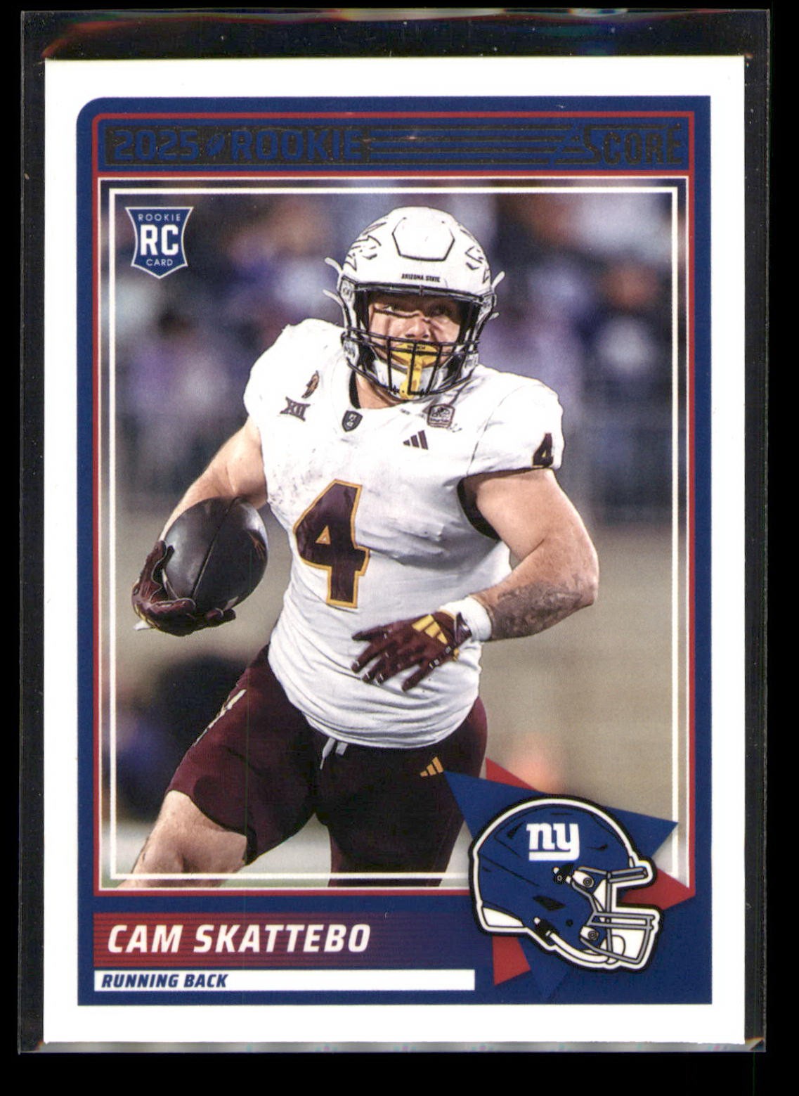 2025 Score Cam Skattebo #1 Rookie