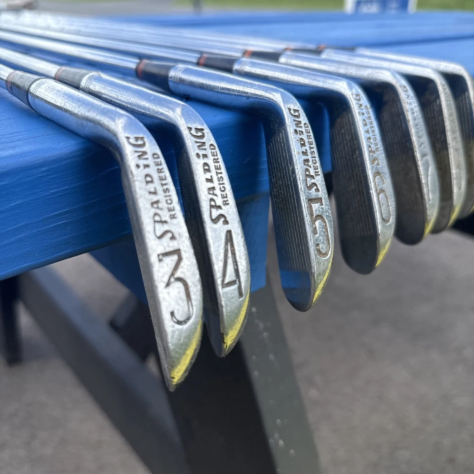 Juego de hierro profesional Top Flite 1965 Spalding 3-9 golf vintage Foto 2 de 4