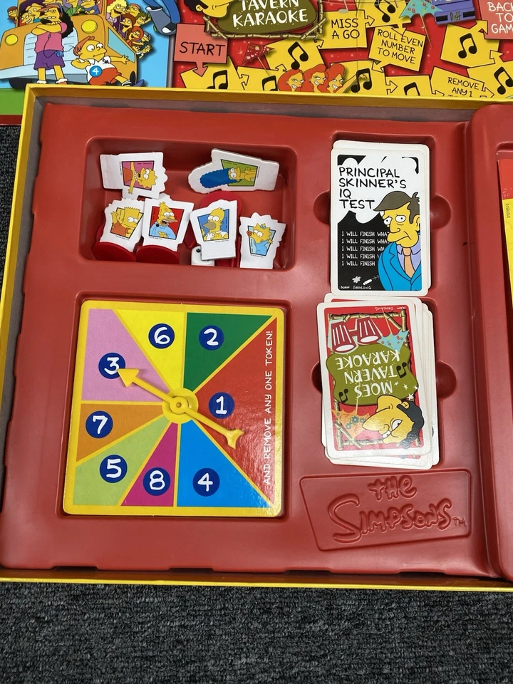 The Simpsons Game Board Game Complete - Image 4 of 4
