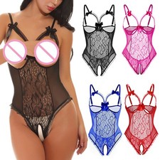Sexy Damen Dessous Reizwäsche Spitze Unterwäsche Nachtwäsche Babydoll Damenmode≌