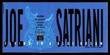 JOE SATRIANI Flying in a Blue Dream Album Promo Press Wrapper Display Relativity