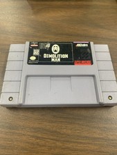 Demolition Man (Super Nintendo SNES, 1995) *Cart Only* Authentic Tested 