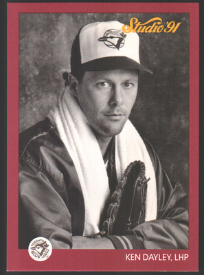 1991 Donruss Studio #134 - Ken Dayley - Toronto Blue Jays  91-933