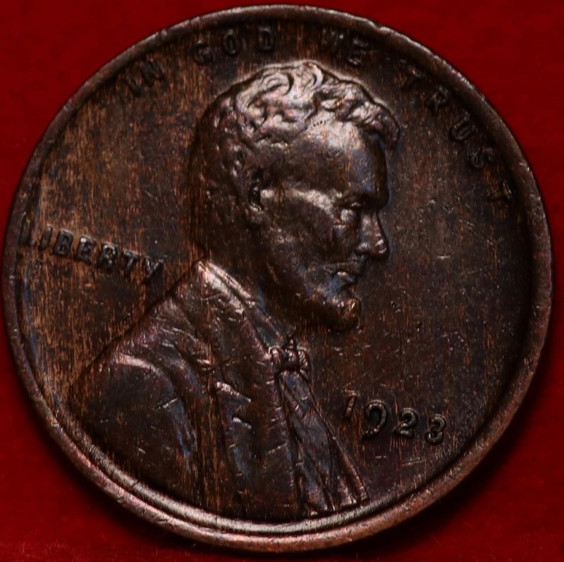 Uncirculated 1923 Philadelphia Mint Copper Lincoln Wheat Cent