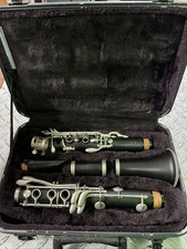 Quality Vintage Ridenour 147 Clarinet Hard Case Woodwind Music Instrument