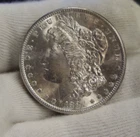 1881 S US Morgan Silver Dollar $1 Nice Unc