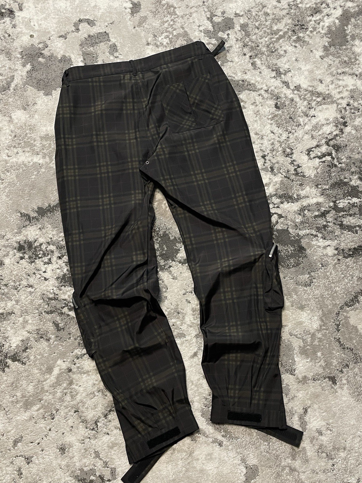 Crazy FW19 Represent Cargo Multipocket Tartan Che… - image 11