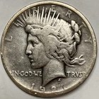 1921 Peace Dollar. Key Date. Weak Date Strike. High Relief.