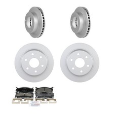 Front Rear Bosch Disc Brake Rotor Kit For 200...