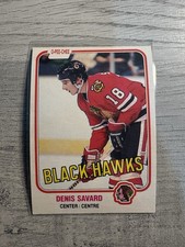 1981-82 OPC Denis Savard #63 RC O-Pee-Chee Rookie Card HOF Chicago Blackhawks. rookie card picture