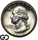 1936 Washington Quarter, Solid Gem BU++