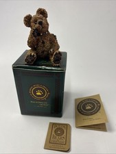 Boyds Bearstone Figurine 1997 Style 227703 Humboldt The Simple Bear w/box