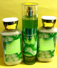 Bath  Body Works "CUCUMBER MELON" mist, lotion x3