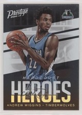 2016-17 Panini Prestige Hardcourt Heroes Rainbow 2/25 Andrew Wiggins #5 7y2