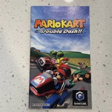 Mario Kart Double Dash!! Nintendo Gamecube, MANUAL ONLY, GOOD Cart Racing