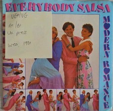 Modern Romance Everybody Salsa Vinyl Record 7" VG+/VG WEA K18815 1981