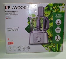 Kenwood FDP65 MultiPro Express Food Processor 3 Litres 1000 Silver 0531
