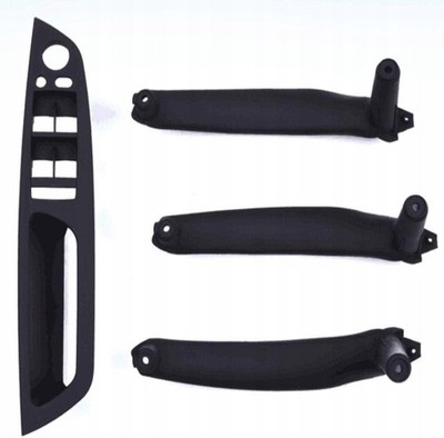 Türgriffe Türpaneele Set Komplett BMW X5 E70 X6 E71 Schwarz Innenraum Ersatz