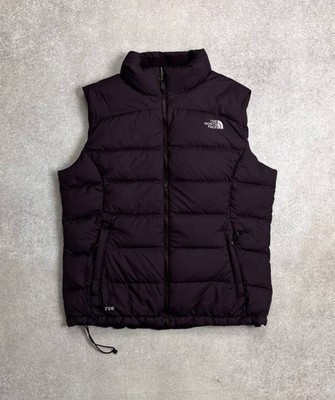 Vintage THE NORTH FACE WOMANS 700 Goose Down Winter Puffer Vest Rare Y2k L