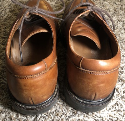 Florsheim Comfortech Mens 9.5 Brown Leather Split Toe Shoes  display picture 1