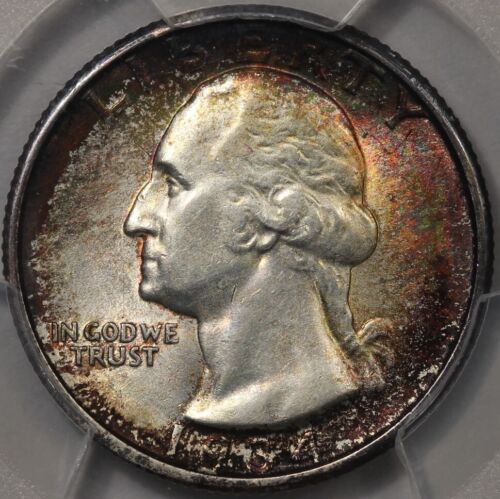 1934 Washington Quarter (Medium Motto) PCGS AU-58+ and CAC Approved! Pop 2 CAC! - Picture 1 of 4