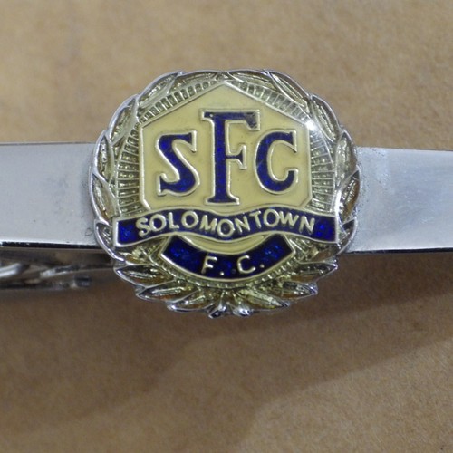 Solomontown FC no year Port Pirie SGL SANFL enamel Tie pin ( Parkes) - Picture 2 of 4