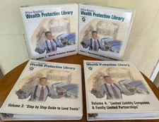 THE COMPLETE WEALTH PROTECTION LIBRARY BY WILLIAM BRONCHICK - 4 MANUALS &3 CD'S!