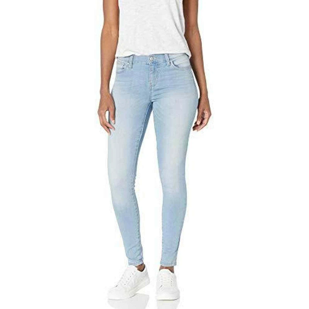 Celebrity pink jeans women's infinite stretch mid rise store skinny jean