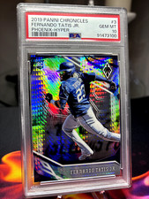 Fernando Tatis 2019 Panini Chronicles Phoenix Hyper ROOKIE /299 PSA GEM MINT 10