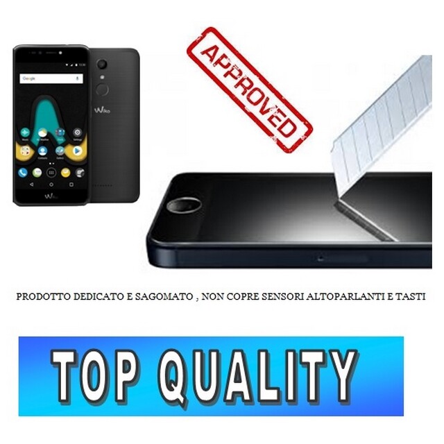 TEMPERED GLASS PROTECTOR PELLICOLA VETRO H9 TEMPERATO 9H WIKO U PULSE 7420017751420