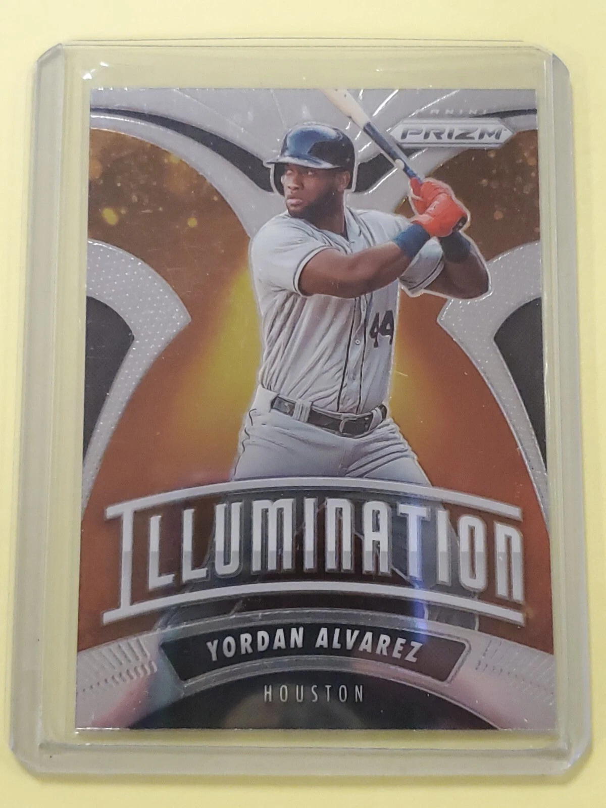 2020 Panini Prizm Illumination White Wave Prizm Yordan Alvarez #I-6 Rookie RC