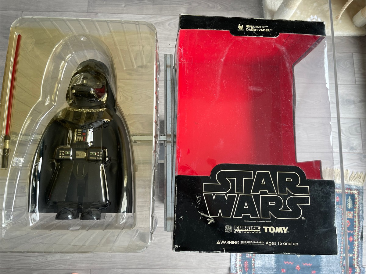 DARTH VADER STAR WARS 4X KUBRICK MEDICOM TOMY with OG Box. Great