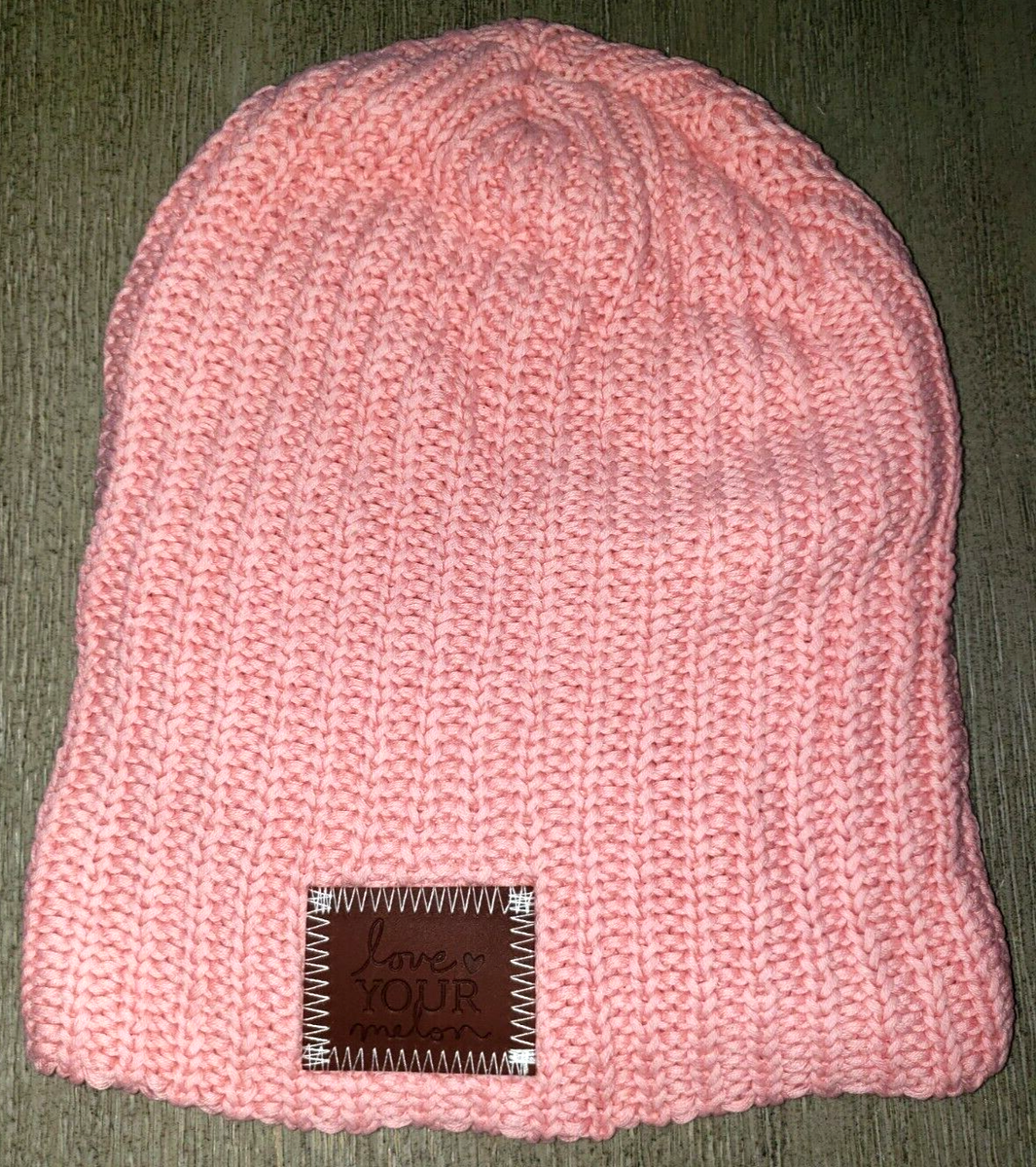 LOVE YOUR MELON womens COTTON KNIT BEANIE HAT one size MEN  display picture 1