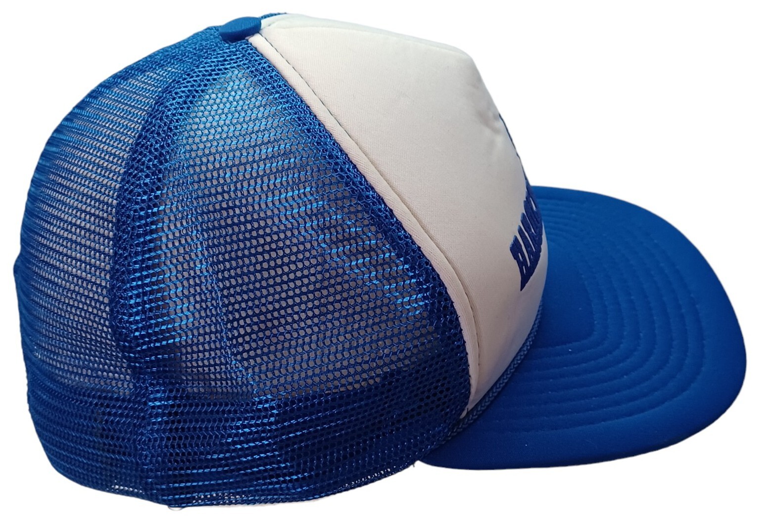 Harold's Club Reno Vintage Trucker Hat Adjustable Blue Snapback Ball