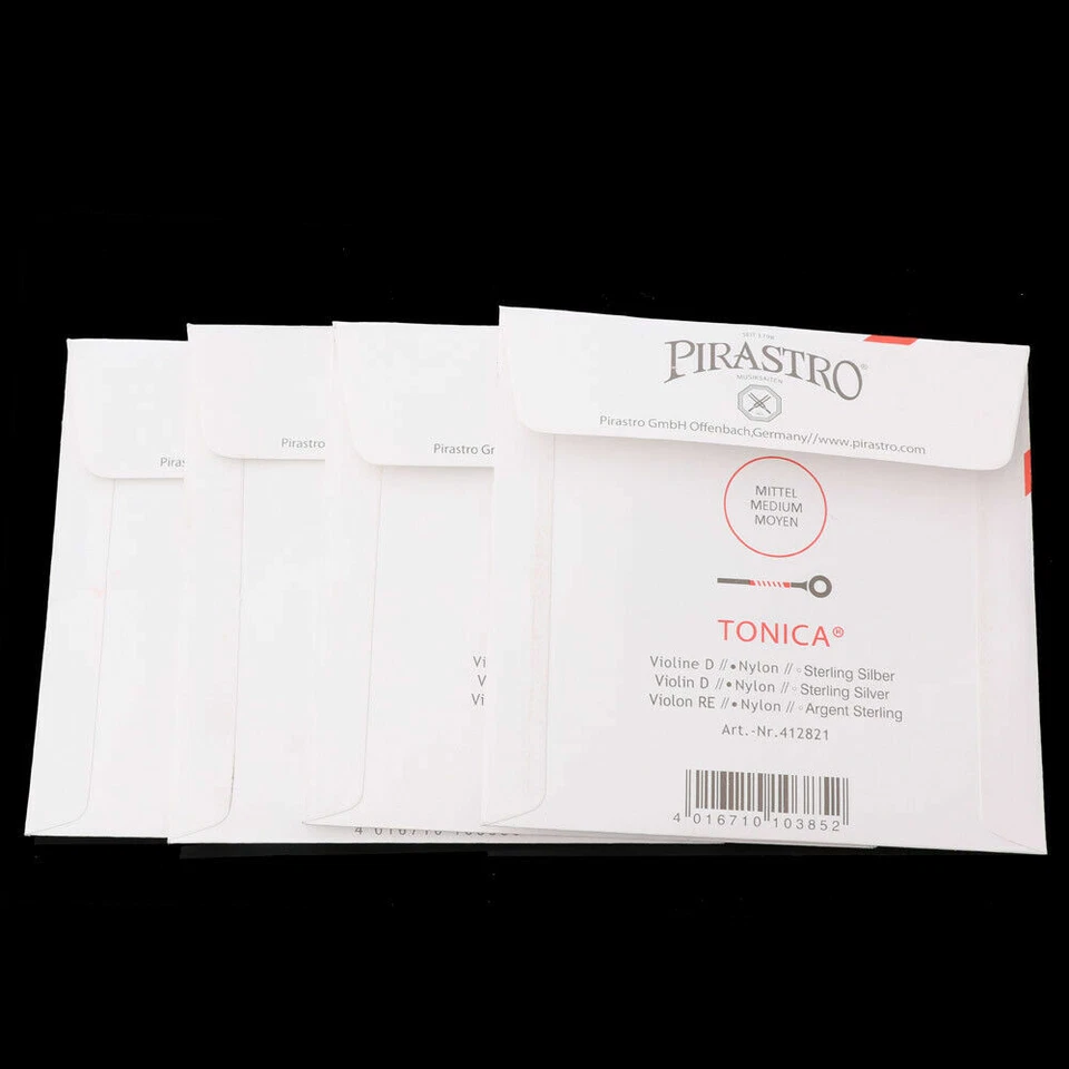 Pirastro Tonica Silver Violin Strings String 4/4 4 pcs/set - Image 3 of 4