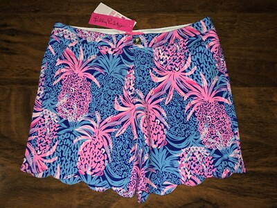 Scallop Hem Pineapples NWT 