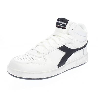 Diadora Sportswear Magic Basket Mid - High Sneaker Weiß - Größe 44 [9,5 US 2