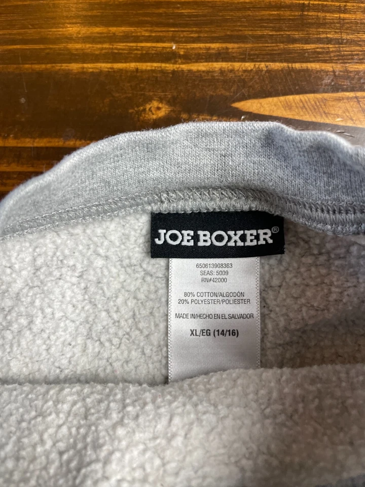 Suéter Joe Boxer Niños Talla XL (14/16) Gris "Skateboard Calavera Estampado" Cuello Redondo Foto 3 de 4