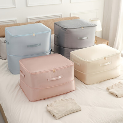 1 PC Super Space-Saving Self-Compressing Organiser Portable Satin