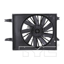 Conjunto de ventilador condensador y radiador doble TYC para Villager, Quest 620350